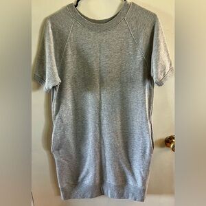 GAP Gray Sweatshirt Dress